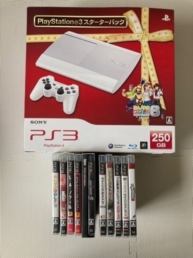 PS3本体 ソフト10本セット
