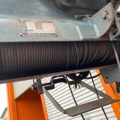 日立　電動ホイスト　天井クレーン　電動トロリー付き　ホイスト　ウインチ　0.9ｔ　900kg　吊り上げ　移動　HITATHI　引き取り限定　滋賀