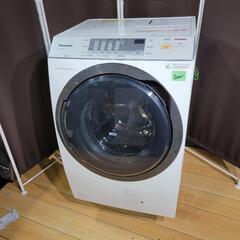 ?‍♂️h1003売約済み‼️設置まで無料‼️Panasonic 10kg/6kg ドラム式洗濯