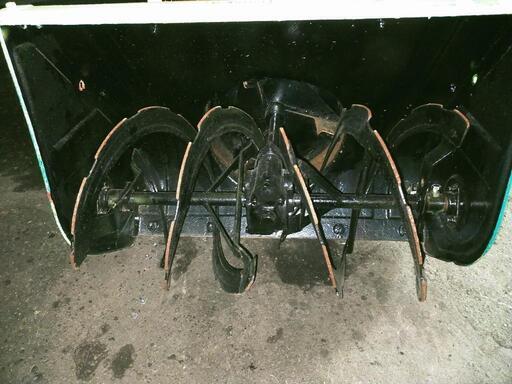 終了 札幌 配達も可能 共立ヤンマー除雪機KSR80X セル1発始動 所々ジャンク