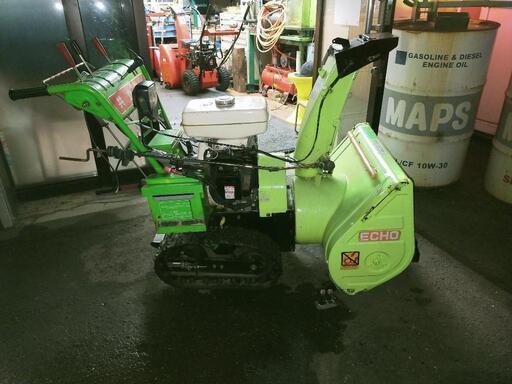 終了 札幌 配達も可能 共立ヤンマー除雪機KSR80X セル1発始動 所々ジャンク