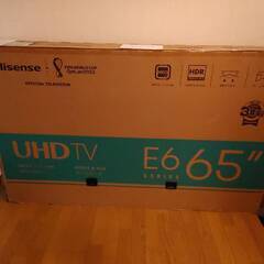 ハイセンステレビ65V型 65E6G