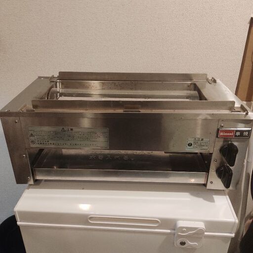 リンナイ Rinnai RGK-62D 下火式グリラー　都市ガス　焼物　焼き鳥