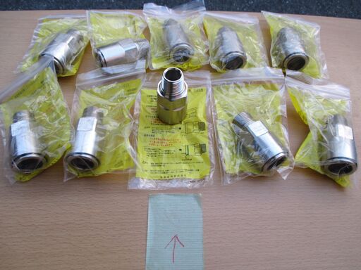 ☆日立金属 HITACHI プッシュインパクト継手接続要領 LIA 15A22Q R1　LPガス用 ◆10個セット・ひょうたん印