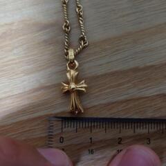 22k BABY FAT CROSS ベビーファット