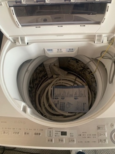 SHARP 8キロ 洗濯機