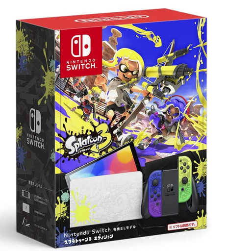 Nintendo Switch（有機ELモデル） スプラトゥーン3エディション
