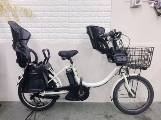 ヤマハパスキッス　3人乗り電動自転車　子供乗せシート付き　お買い得