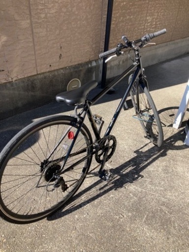 GM166 ロードバイク OTOMO 28インチ ブラック グリーン 通勤 通学 7