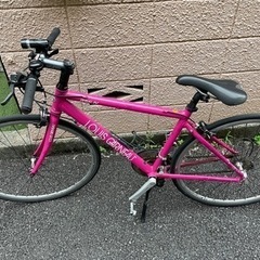 ルイガノ　ピンク　クロスバイク　自転車