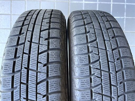 超美品★軽自動車用スタッドレスタイヤセット★155/65R14　7～8分山★ホワイト