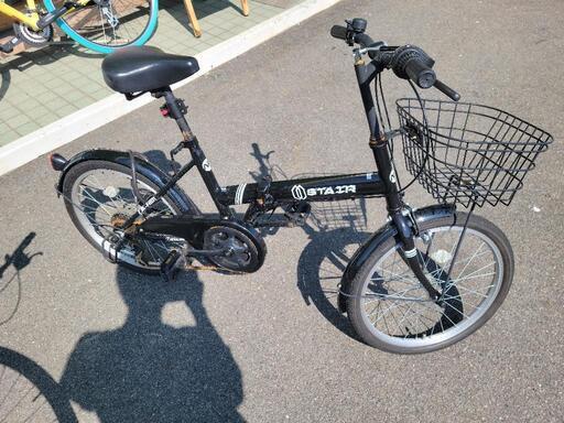 【新商品】シマノ　20インチ　切り替え付き　折り畳み自転車　ZJK-FB01　　リサイクルショップ宮崎屋佐土原店22.9.10K