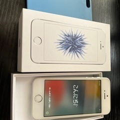iphone SE(1世代)純正電源アダプタ付き　64G SIM...