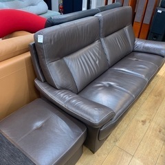 3人掛けソファー　ダークブラン　karimoku