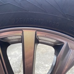 4本セット　1シーズン使用スタッドレス