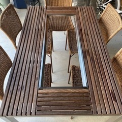 スノーピーク　ガーデンユニットテーブル　ウッドトップセット