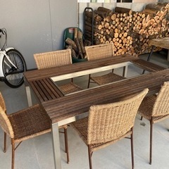 スノーピーク　ガーデンユニットテーブル　ウッドトップセット