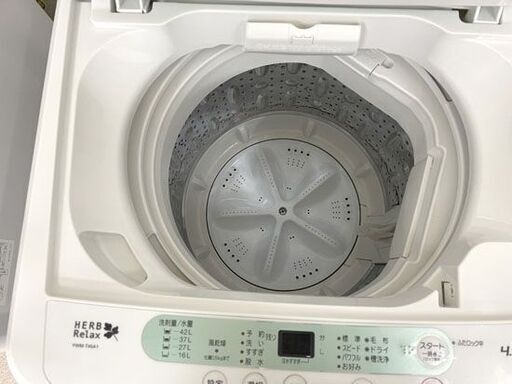 洗濯機 4.5㎏ 2018年製 ヤマダ電機 YWM-T45A1 札幌市手稲区