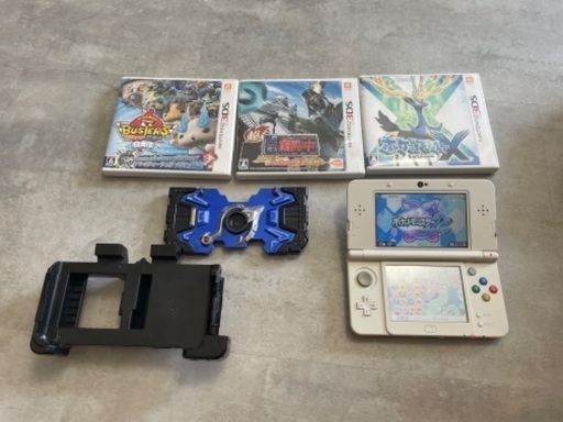 ニンテンドー3DS+ソフト4本+爆釣りコントローラー