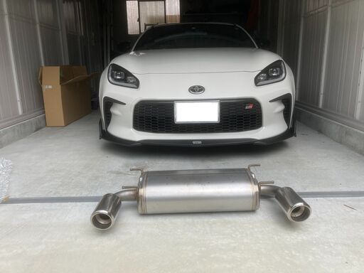 GR86 RZ 純正マフラー 新車外し トヨタ - GR86 BRZ 純正マフラー 新車外しの通販 by HDhide7's shop