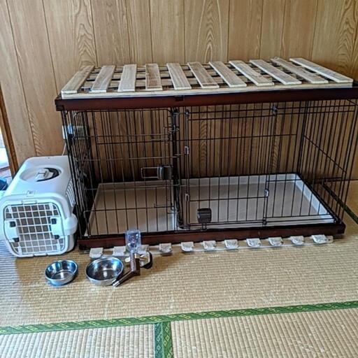 ペットゲージと犬猫用品