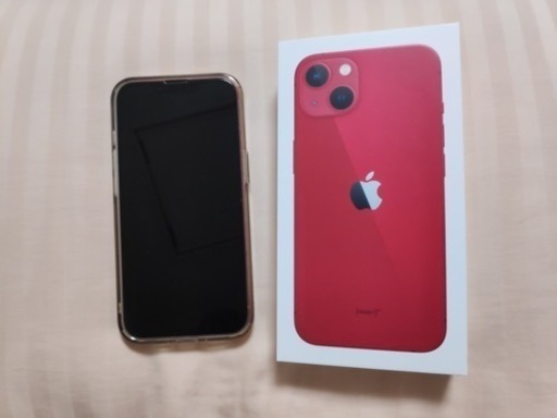 iPhone13 128GB SIMフリー 箱、説明書、充電ケーブル、ガラスケース、ガラスフィルム付き