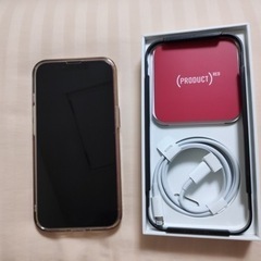 iPhone13 128GB SIMフリー 箱、説明書、充電ケーブル、ガラスケース