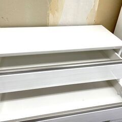 6段チェスト 幅100cm ニトリ エナメル 白 セパレート GRAND2-100HC-WH 
