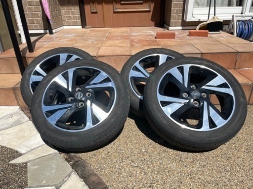 165/55R-15 ルークス純正タイヤセット　15インチ　4本　中古