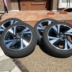 165/55R-15 ルークス純正タイヤセット　15インチ　4本　中古