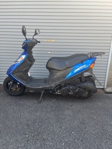 アドレスV125G取説、メンテノートつき