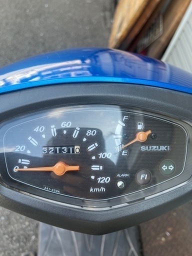 アドレスV125G取説、メンテノートつき