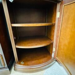 🤍コスガ ガラスキャビネット 🖤定価￥88,000🖤 食器棚 キュリオケース 飾り棚🤍