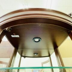 🤍コスガ ガラスキャビネット 🖤定価￥88,000🖤 食器棚 キュリオケース 飾り棚🤍