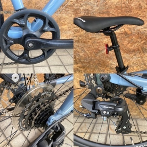 NESTO ネスト VACANZE2 DISC クロスバイク 大きめ 街乗り 通勤・通学