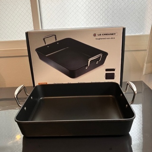 ルクルーゼ　LE CREUSET 大型フライパン　美品
