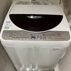 (取引中)シャープの洗濯機あげます