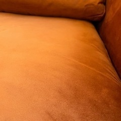 受け渡し予定者決定【ベルベット生地】2人掛けソファ