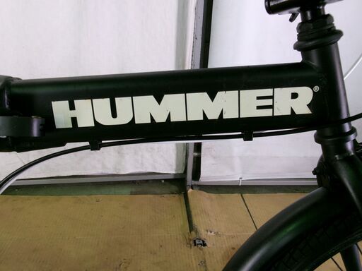 C197☆￥9800スタート☆整備済み 中古折りたたみ自転車 【HUMMER 黒 20 ...