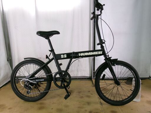 C197☆￥9800スタート☆整備済み 中古折りたたみ自転車 【HUMMER