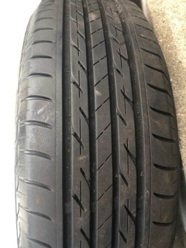 185/70R14   鉄チン4本セット 19年ブリヂストン