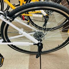 🚴1年保証!!未使用!! 21Technology(21テクノロジー) ロードバイク シマノ製14変速ギア ホワイト🚴  