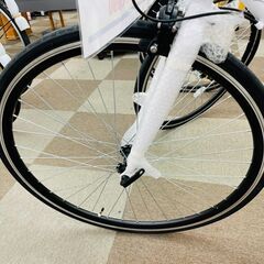 🚴1年保証!!未使用!! 21Technology(21テクノロジー) ロードバイク シマノ製14変速ギア ホワイト🚴  