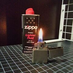 Zippoライター　使用感あり