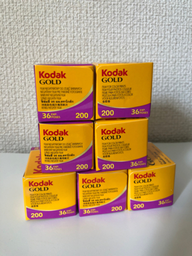 とっておきし新春福袋 Kodak GOLD 200 36枚撮り 7本セット フィルムカメラ