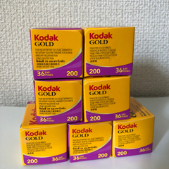 Kodak GOLD 200 36枚撮り 7本セット