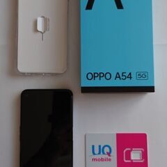 oppo A54　5G（UQ mobile）