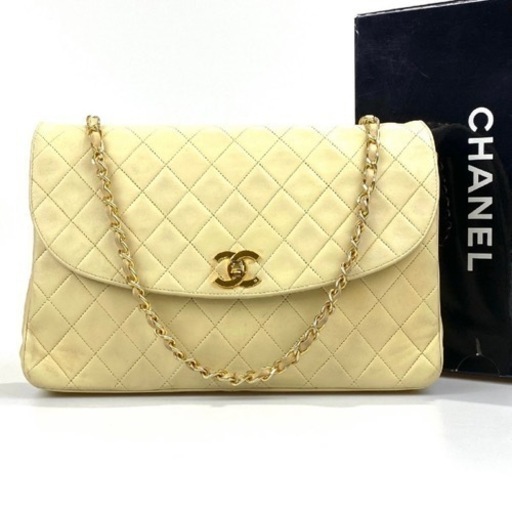 CHANEL チェーンショルダー マトラッセ ターンロック ココマーク