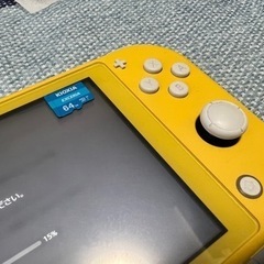 switch lite 64gbSD 充電アダプター付き