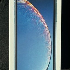 iPhoneXR 64GB ブルー　売ります！